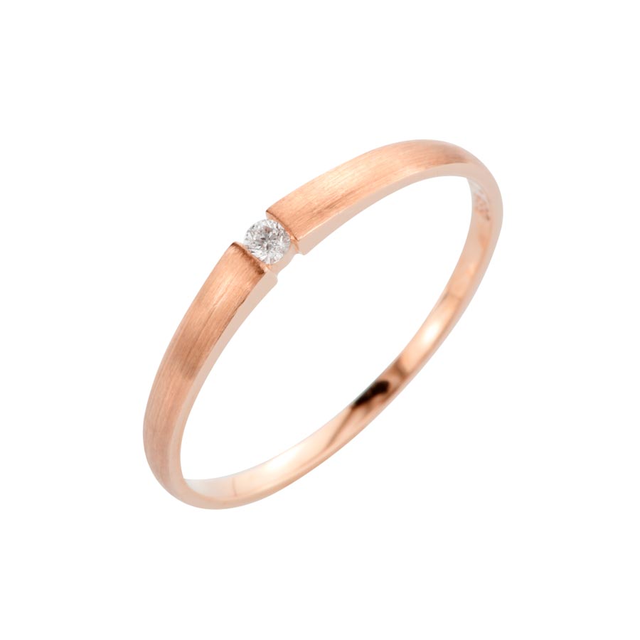 503228-5H20-001 | Damenring gold-park 503228 585 Roségold, Brillant 0,030 ct H-SI<br>∅ Stein 2,0 mm <br>100% Made in Germany   341.- EUR   