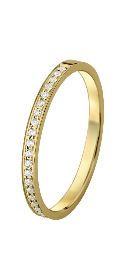 533687-5100-001 | Memoirering gold-park 533687 585 Gelbgold, Brillant 0,185 ct H-SI100% Made in Germany   1.630.- EUR   