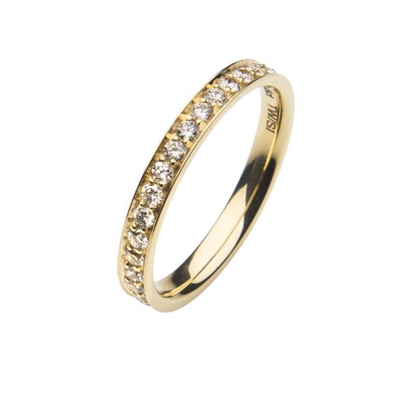 533689-5100-001 | Memoirering gold-park 533689 585 Gelbgold, Brillant 0,460 ct H-SI100% Made in Germany   1.835.- EUR   